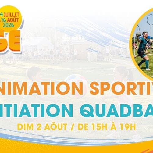 Yutz Plage - Sports activity: quadball initiation