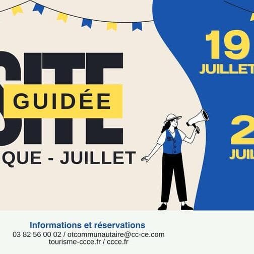 Visite guidée historique • Juillet