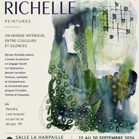 Vernissage - Exposition peintures "Un monde intérieur, entre couleurs et silences."