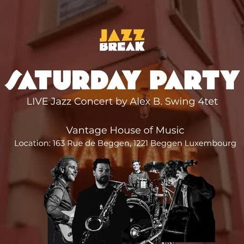 Jazz Break Night - Live Music by Alex B. Swing 4tet