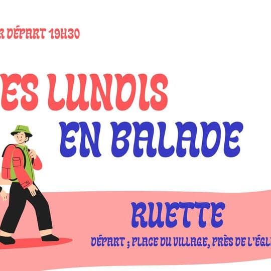 Les lundis en balade