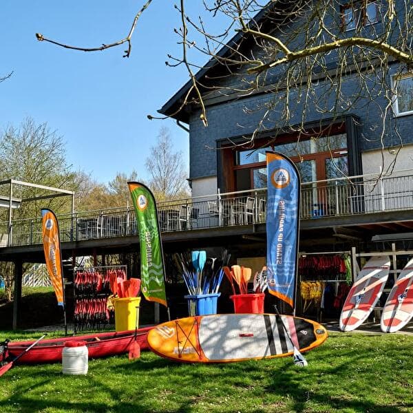 Water sports equipment rental