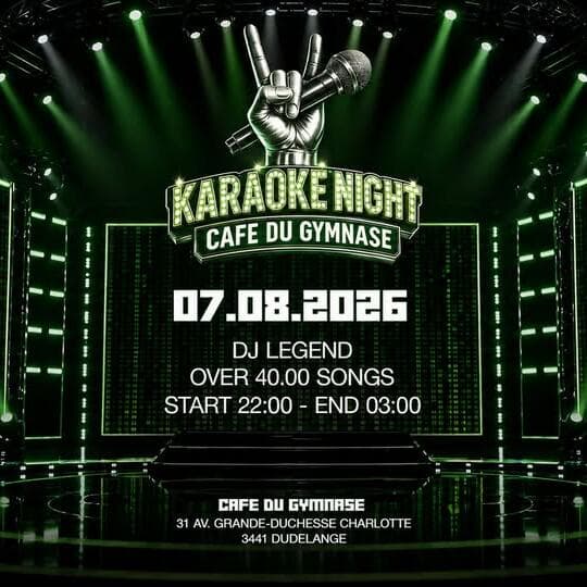 Karaoke Night at Gymnase Dudelange