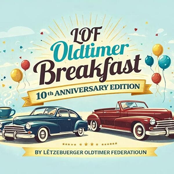 LOF Oldtimer Breakfast – 10th anniversary edition at GridX