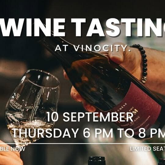 Exclusive wine tasting for expatriates