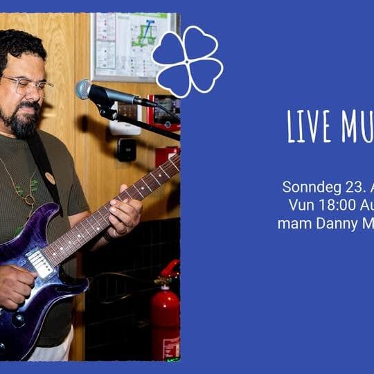 Musique live avec Danny Menezes