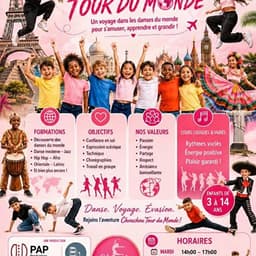 Danse avec Chouchou – Cours tous styles (3-14 ans)
