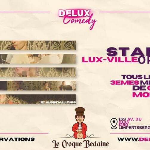 Standup Open-Mic Lux-Ville
