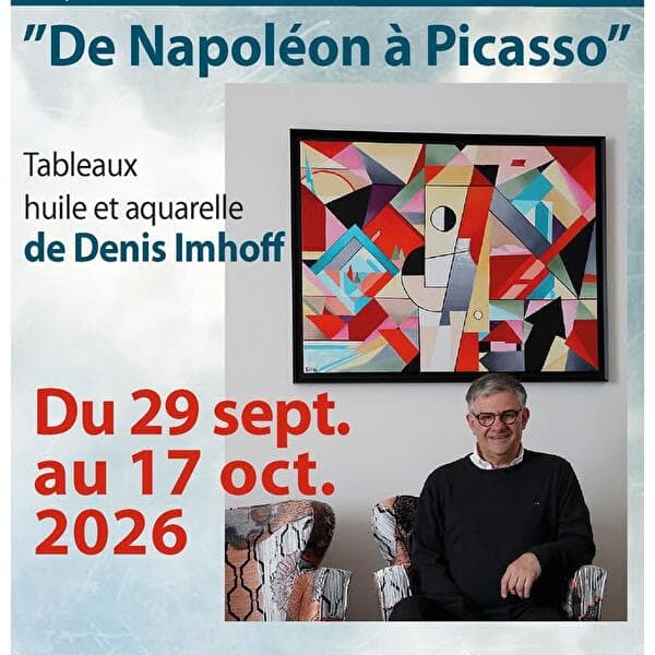 Painting exhibition “From Napoleon to Picasso” – oils and watercolours