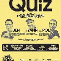 De Gudde Quiz at De Gudde Wëllen