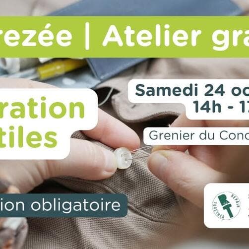 Atelier de réparation de textiles