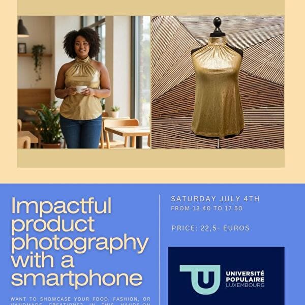 Photographie de produits percutante avec un smartphone