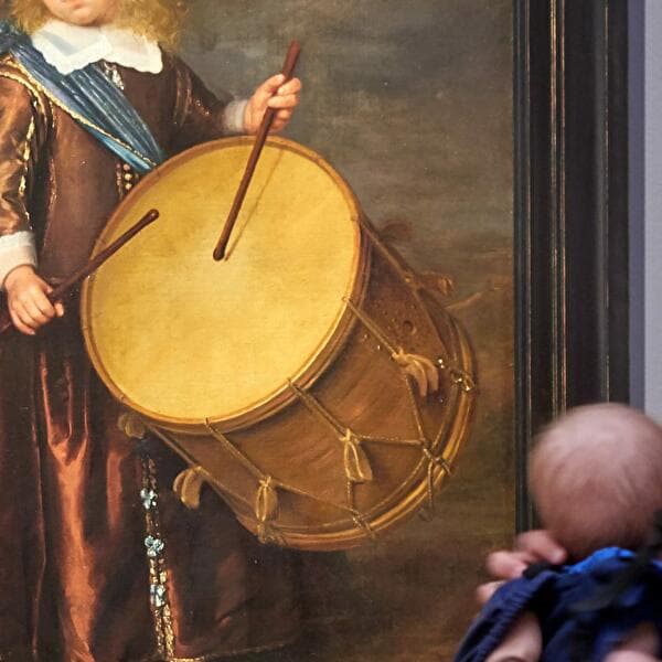 Parents & babies at the museum