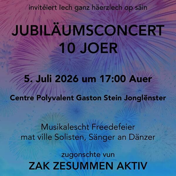 10th Anniversary Concert of Divertimento
