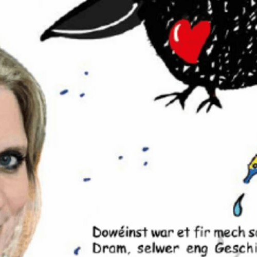 Chris Welscher - D'Stad liest, Un bon mot pour le corbeau
