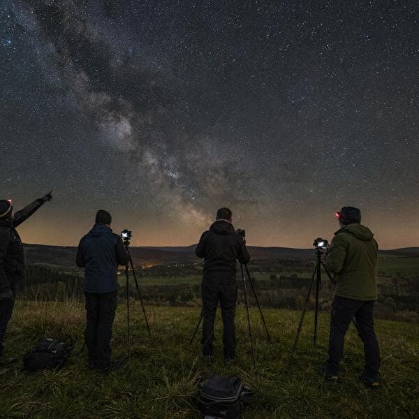 Atelier de photographie de la Voie lactée