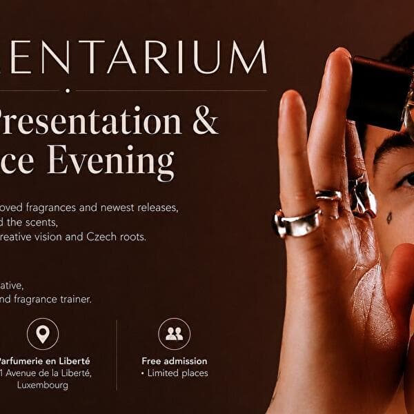 Presentation of the PIGMENTARIUM brand & scented evening