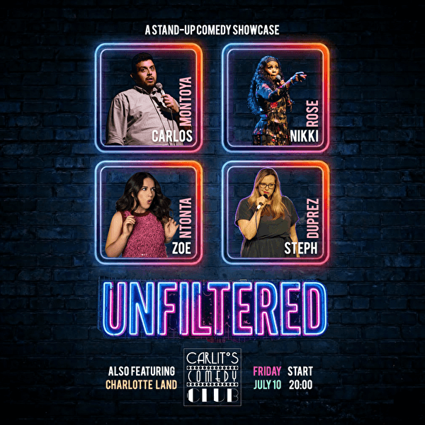 UNFILTERED: International Stand-Up Comedy Showcase