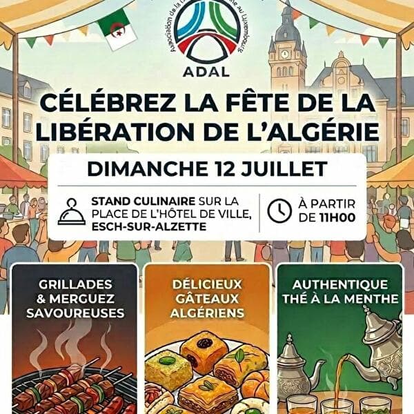 Célébrez la fête de la libération de l'Algérie