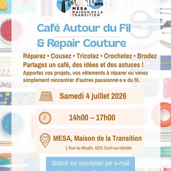 Café autour du fil & Repair couture