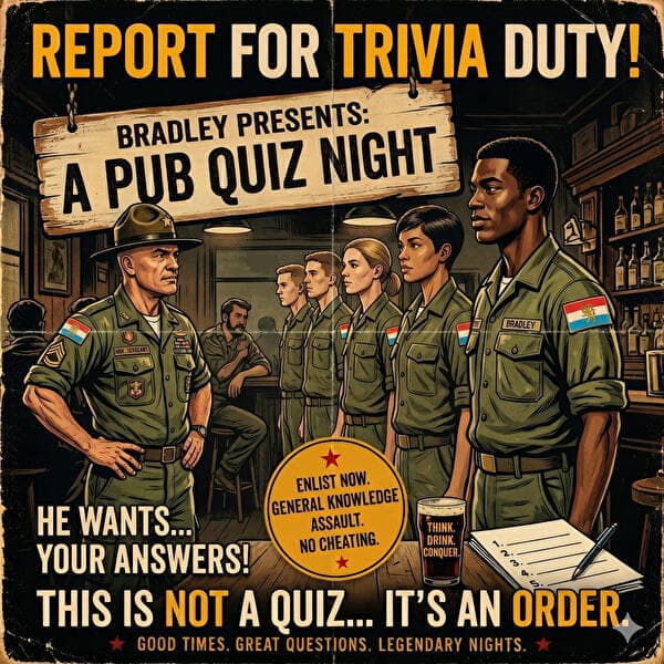 quiz du pub de Bradley