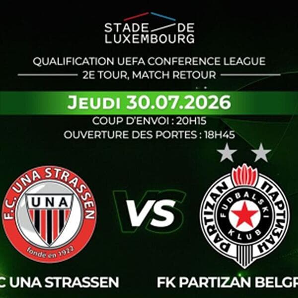 FC UNA STRASSEN vs FK PARTIZAN BELGRAD