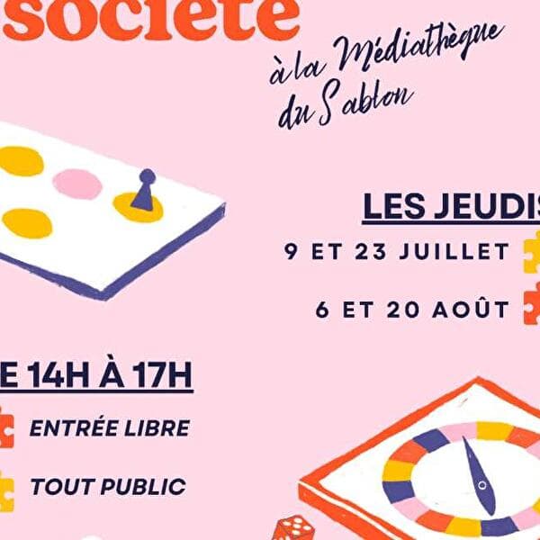 Cet été c'est jeux de société !