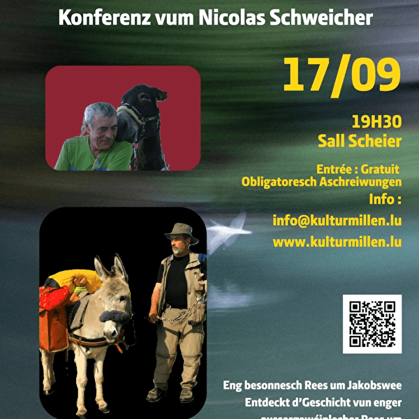 « Mam Iesel um Jakobswee » – talk by Nicolas Schweicher
