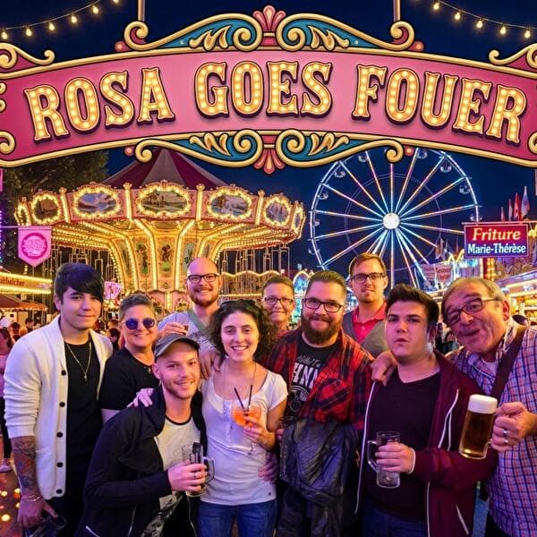 Rosa Lëtzebuerg goes to Schueberfouer!