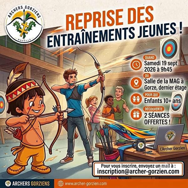 Les Archers Gorziens font leur rentrée !