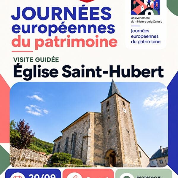 Journées européennes du patrimoine : découvrez l’église Saint-Hubert