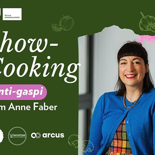 Anti-Waste Show Cooking with Anne Faber