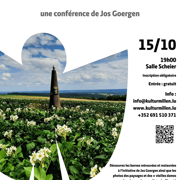 « À la découverte des bornes frontières » – une conférence de Jos Goergen