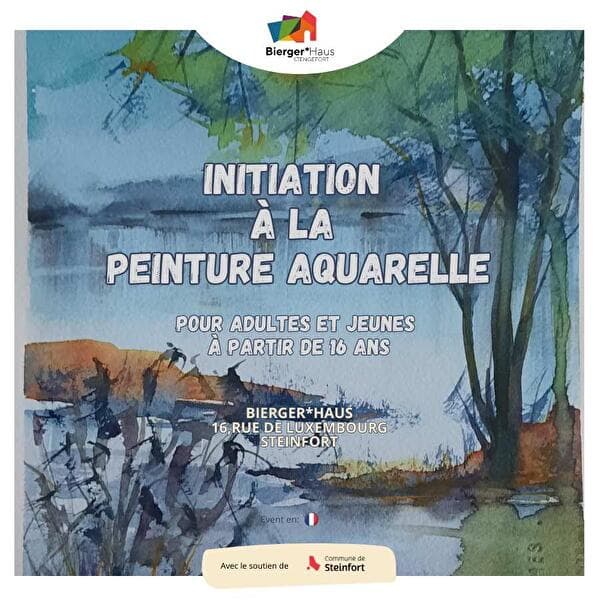 Initiation à la peinture aquarelle