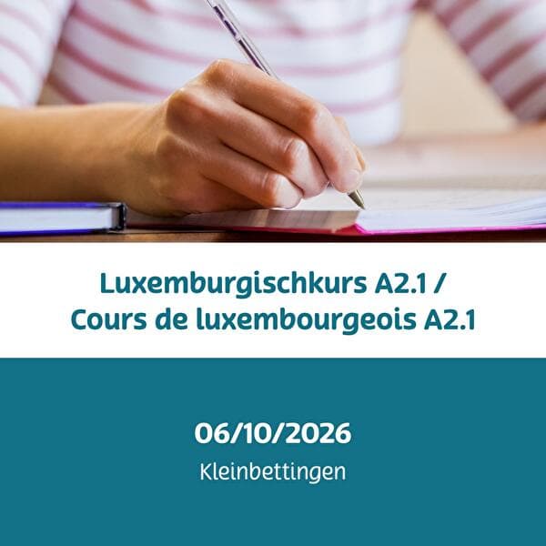 Luxembourgish course A2.1