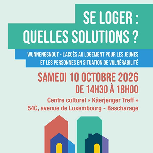 Journée thématique « Se loger : quelles solutions ? » – Commission cohésion sociale