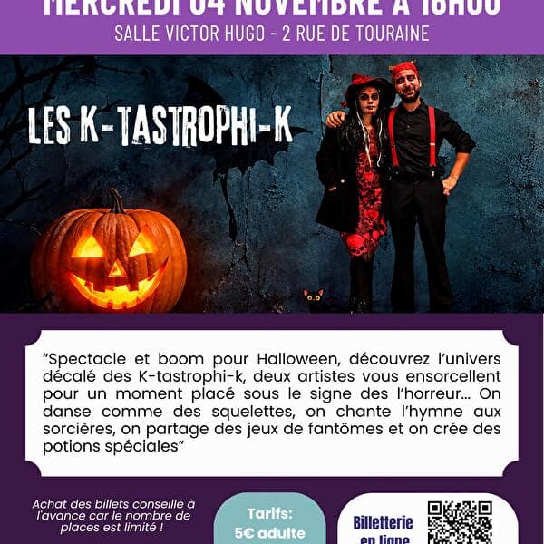 Spectacle et boom d’Halloween – Les K-tastrophi-K