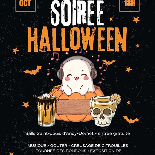 Soirée Halloween à Ancy-Dornot
