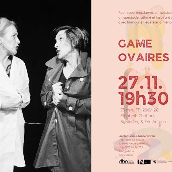 Game ovaires : un spectacle drôle et rythmé sur la ménopause