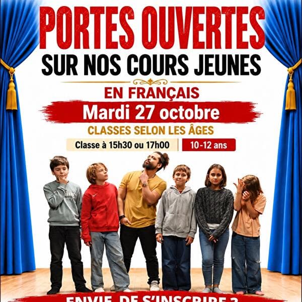 Portes ouvertes sur les cours jeunes 10-12 ans