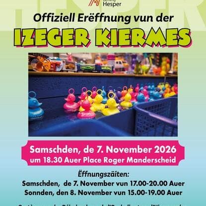 Official opening of the Itzig fair