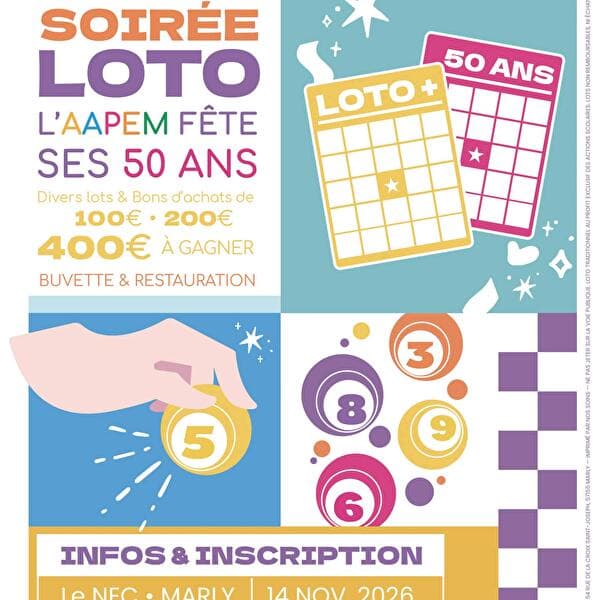Loto de l’AAPEM pour ses 50 ans
