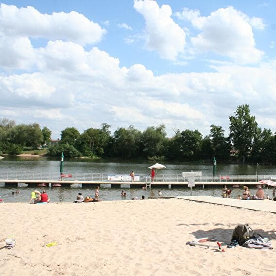 Woippy Beach for cooling off in the summer - 1