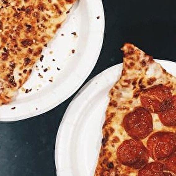 The Pizza is oriented towards the sun