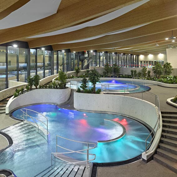 Aquasud à Differdange : la piscine aux nombreux bassins