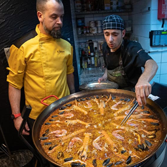 Sun in your food, and some tapas!