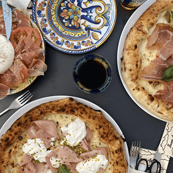 In the top 50 best pizzas in Europe