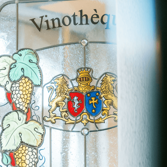 A wine library with characte