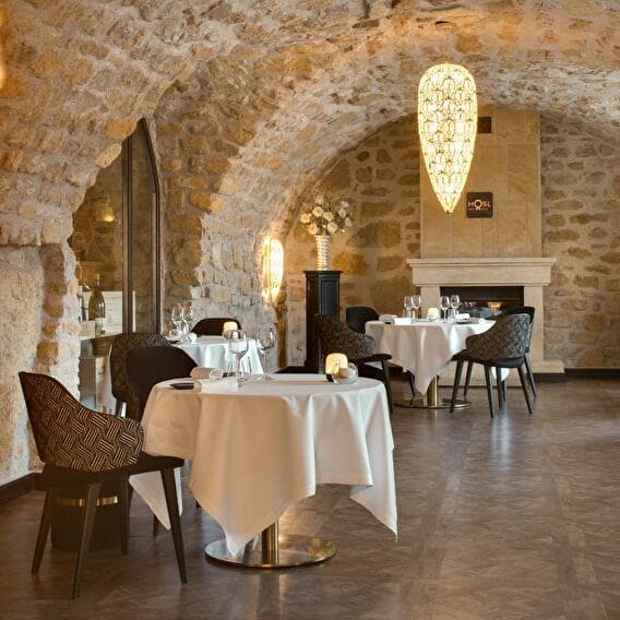The K, the gourmet restaurant at Domaine de la Klauss