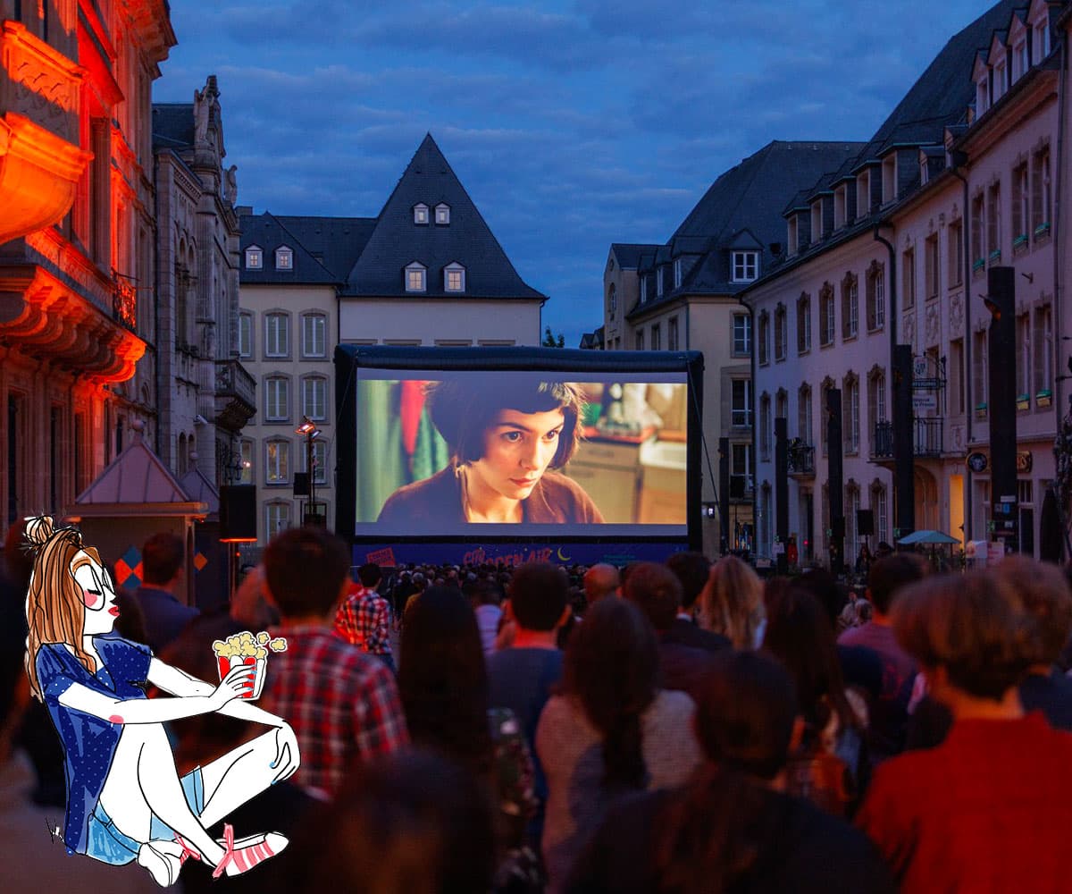 Un film à la belle étoile ?